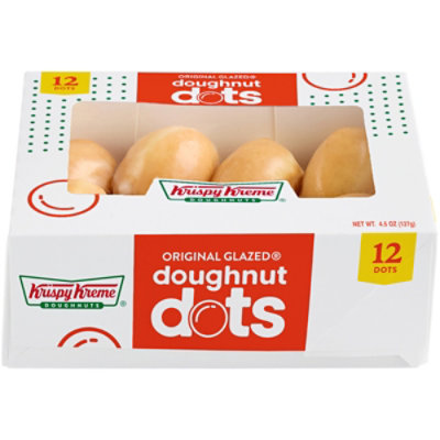 Krispy Kreme Original Glazed Doughnut Dots 12 Count - 4.5 OZ - Image 2