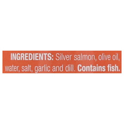 Tonnino Silver Salmon Fillets Dill Garlic In Olive Oil 6.3oz - 6.3 OZ - Image 4