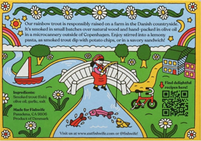 Fishwife Smoked Rainbow Trout - 3.7 OZ - Image 5