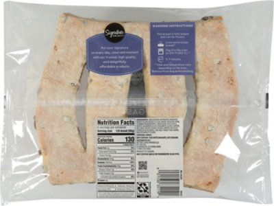 Signature Select Black Olive Fougasse Bread - 12 OZ - Image 5