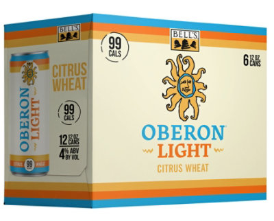 Bell's Brewery Oberon Light 6-12 Fl Oz In Cans - 6-12 FZ - Image 2