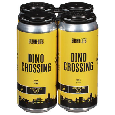 Burnt City Dino Crossing Pale Ale 4-16 Fl Oz In Cans - 4-16 FZ - Image 1