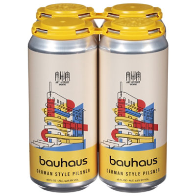 Art History Bauhaus German Style Pilsner 4-16 Fl Oz In Cans - 4-16 FZ - Image 1