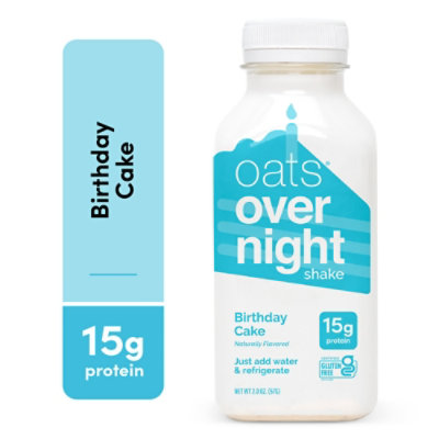 Oats Overnight Shake Birthday Cake - 2 OZ - Image 2