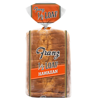 Franz Hawaiian Half Bread Loaf - 12 OZ - Image 1