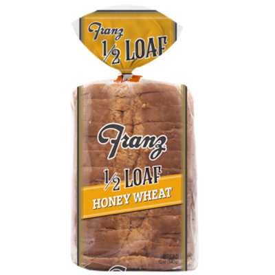 Franz Honey Wheat Half Bread Loaf - 12 OZ - Image 1