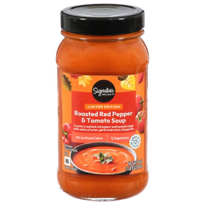 Signature Select Soup Roasted Red Pepper & Tomato 24 Oz - 24 OZ - Image 2