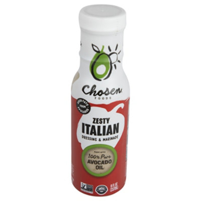 Chosen Foods Dressing Italian Zesty - 8 OZ - Image 1