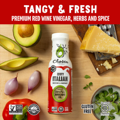 Chosen Foods Dressing Italian Zesty - 8 OZ - Image 3