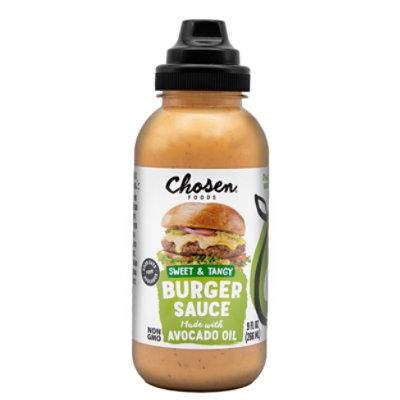 Chosen Foods Sauce Burger - 9 FZ - Image 2