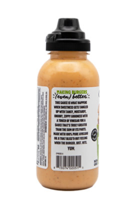 Chosen Foods Sauce Burger - 9 FZ - Image 3
