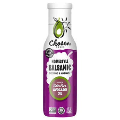 Chosen Foods Dressing Balsamic Homestyle - 8 OZ - Image 2