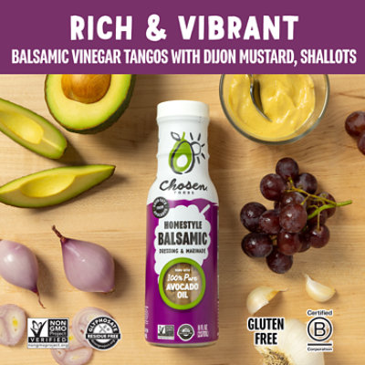Chosen Foods Dressing Balsamic Homestyle - 8 OZ - Image 3