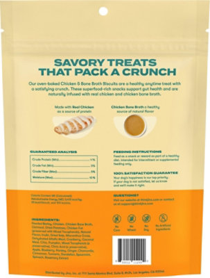 Jinx Chicken Bone Broth Biscuits 16oz - 16 OZ - Image 4