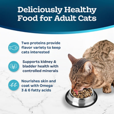 Blue Buffalo Tastefuls Adult Cat Dry Food Multi-Protein Chicken & Turkey Recipe - 5 LB - Image 4
