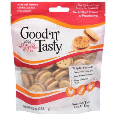 Good N Tasty Triple Flavor Stacks With Peanut Butter - 9 OZ - Image 1