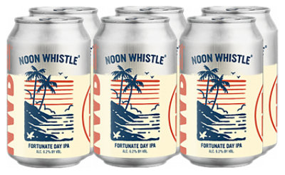 Noon Whistle Brewing Fortunate Day Ipa 6-12 Fl Oz In Cans - 6-12 FZ - Image 1