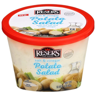 Resers Salt And Vinegar Potato Salad - 16 OZ