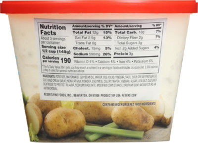 Resers Salt And Vinegar Potato Salad - 16 OZ - Image 5