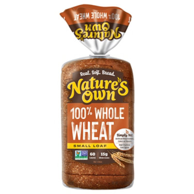 Nature's Own 100% Whole Wheat Bread - 12 Oz