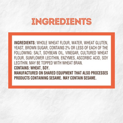 Natures Own 100% Whole Wheat Bread - 12 OZ - Image 6
