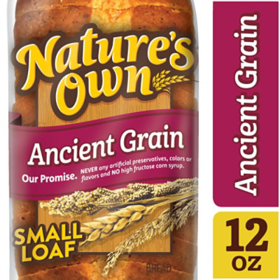 Natures Own Ancient Grain Small Loaf - 12 OZ - Image 2