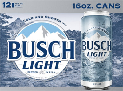 Busch Light Cans - 12-16 FZ - Image 3