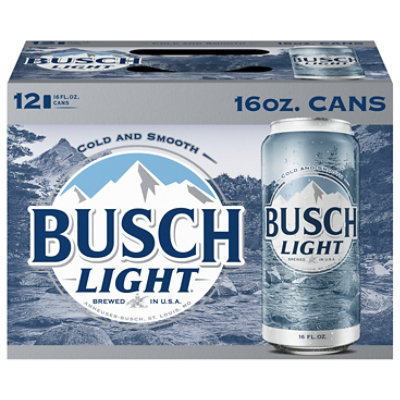 Busch Light Cans - 12-16 FZ - Image 1