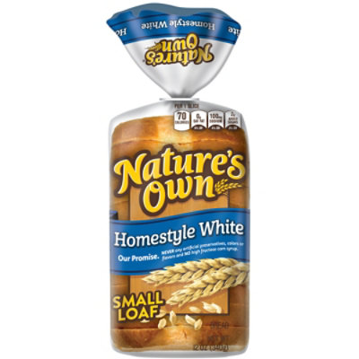 Natures Own Homestyle White Small Loaf - 12 OZ - Image 4