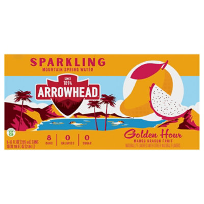 Arrowhead Sparkling Mango Dragonfruit - 8-12 Fl. Oz. - Image 2