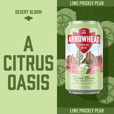 Arrowhead Sparkling Lime Prickly Pear - 8-12 Fl. Oz. - Image 3