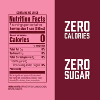 Arrowhead Sparkling Raspberry Vanilla - 8-12 Fl. Oz. - Image 5