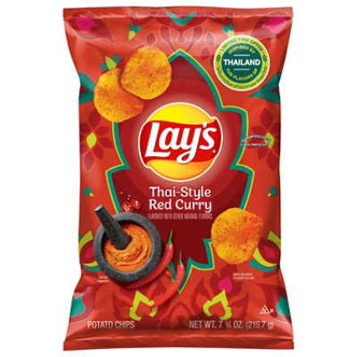 Lays Red Thai Curry 7.75oz - 7.75 OZ