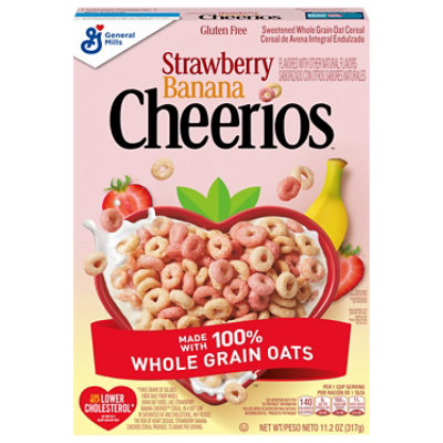 Cheerios Strawberry Banana Cheerios Breakfast Cereal - 11.2 OZ - Image 2