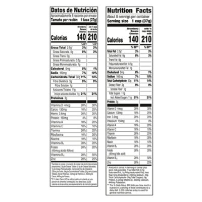 Cheerios Strawberry Banana Cheerios Breakfast Cereal - 11.2 OZ - Image 3