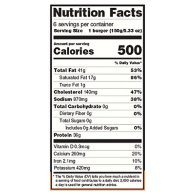 Rastelli's Angus Beef Burger Bacon & Cheddar 32 Oz - 32 OZ - Image 3