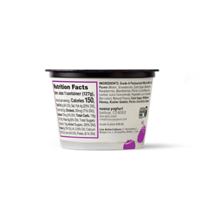 Noosa Mixed Berry Yoghurt, 4.5 Oz - 4.5 OZ - Image 2
