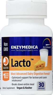 Enzymedica Lacto - 30CT - Image 2