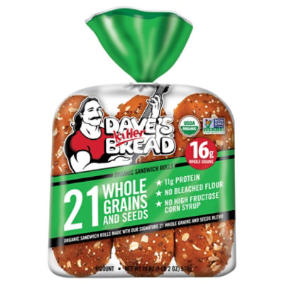 Daves Killer Bread 21 Whole Grain Sandwich Bread - 18 OZ - Image 3