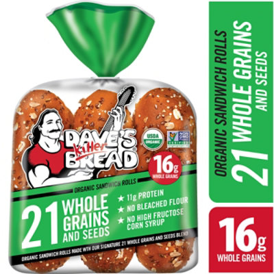 Daves Killer Bread 21 Whole Grain Sandwich Bread - 18 OZ - Image 2