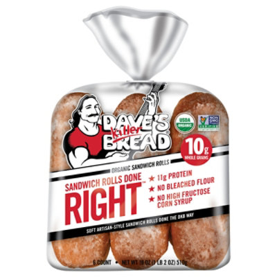 Dkb Sandwich Roll White Done Right - 18 OZ - Image 3