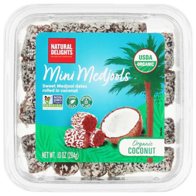Bard Valley Organic Mini Medjool Coconut 10oz - 10 OZ - Image 2