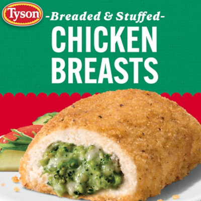 Tyson Frozen Stuffed Chicken Breasts Broccoli Cheese - 2 Count - Image 2