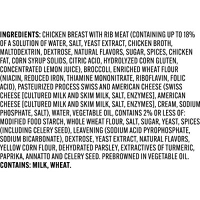 Tyson Chicken Broccoli & Cheese 10 Oz - 10 OZ - Image 4