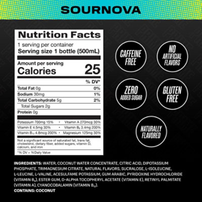 Prime Hydration Sour Nova Sports Drink - 16.9 Fl. Oz. - Image 2