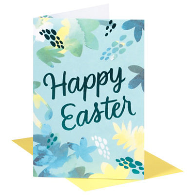 American Greetings Watercolor Foliage Card - Each - Image 1