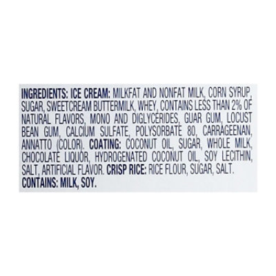 Dean's Country Fresh Ice Cream Bars Crunch 6 Pack, 6-2.5 Fz, 15fz - 6-2.5 FZ - Image 5