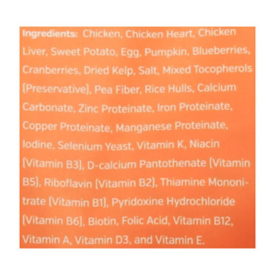 Mclovins Pet Food Dog Meal Nana Chicken Freeze Dried - 16 OZ - Image 4
