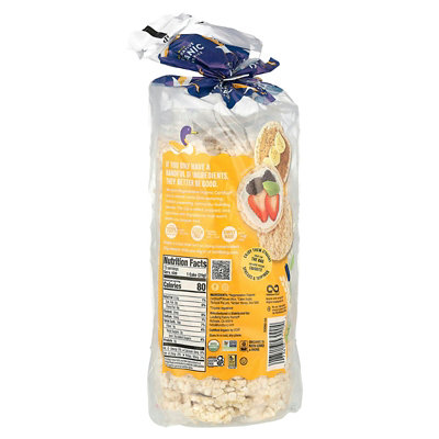 Lundberg Organic Brown Rice Cakes, Honey Nut, 9.6 oz (273 g) - Image 2