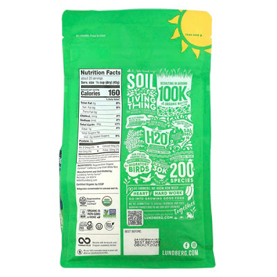 Lundberg Organic White Long Grain Rice, 32 oz (907 g) - Image 2